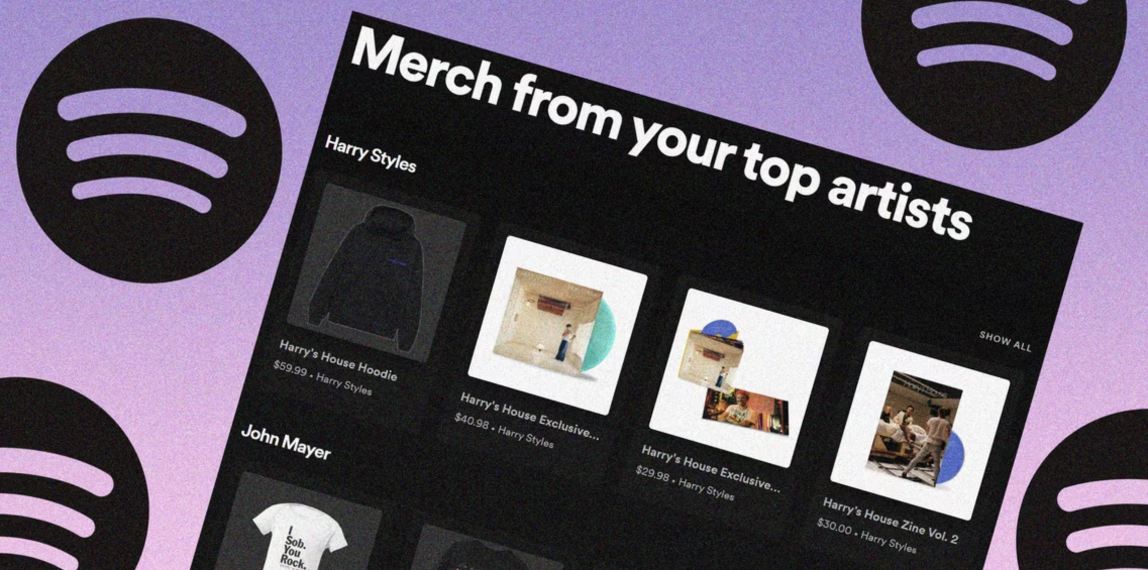 Feature Graphic: How Artists Are Selling Merch On Spotify Using Shopify