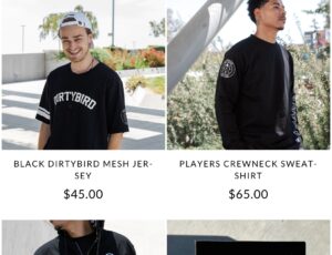 Dirtybird Clothing Web Page
